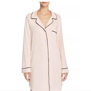 BNWT: Eberjey Gisele Pink Sleep Shirt: Size S